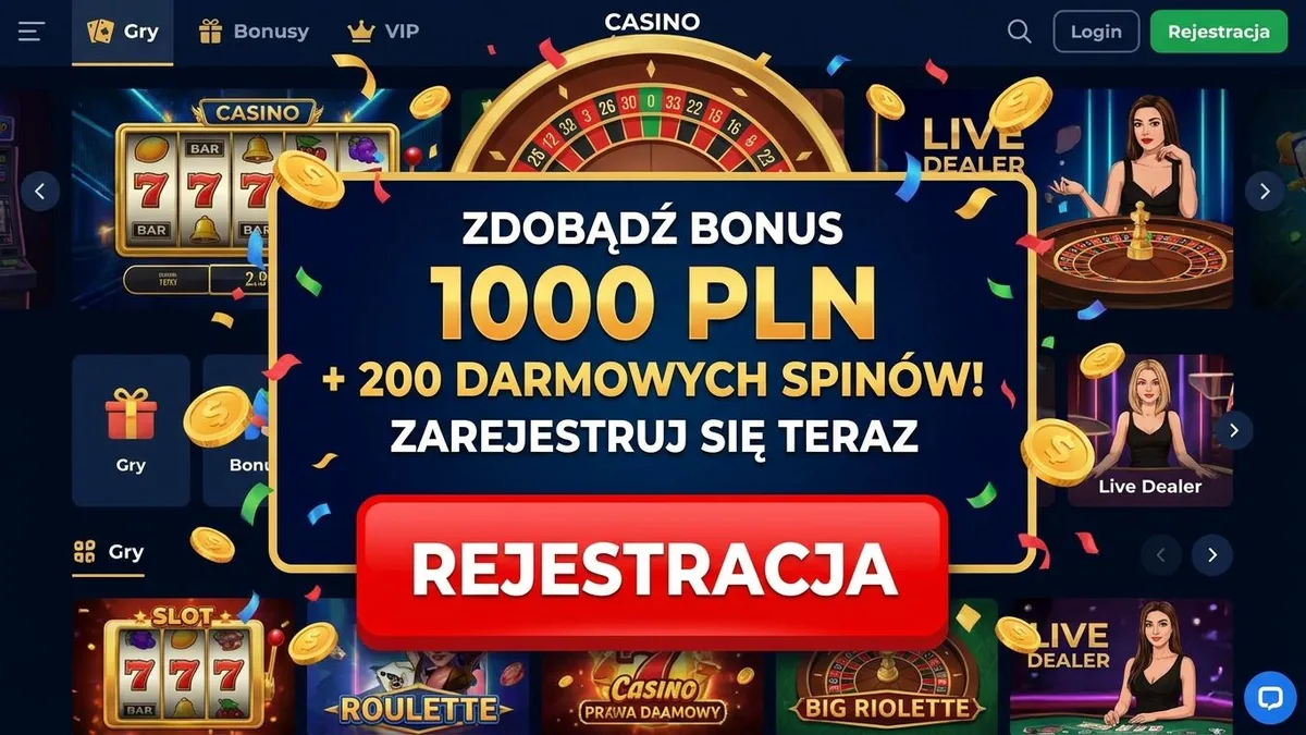 Rejestracja z bonusem
